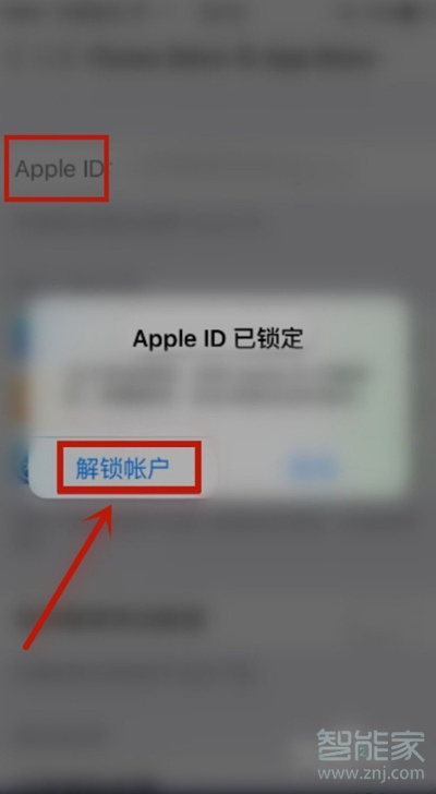 怎么解锁苹果id账户